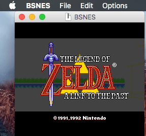 snes emulator mac link to the past